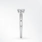 Verlobungsring Platin 950 mit Diamanten I MIRA RADIANT