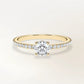 Verlobungsring Gelbgold 585 mit Diamant I AMORE PAVE