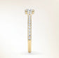 Verlobungsring Gelbgold 585 mit Diamant I AMORE PAVE