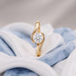 Verlobungsring Gelbgold 585 mit Diamant I SWING