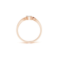 Verlobungsring Rosegold 585 mit Diamant I SWING