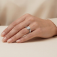Verlobungsring Platin 950 mit Diamant I SWING