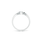 Verlobungsring Platin 950 mit Diamant I SWING