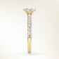 Verlobungsring Gelbgold 585 mit Diamanten I SKY
