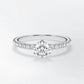 Verlobungsring Platin 950 mit Diamanten I SKY