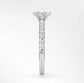 Verlobungsring Platin 950 mit Diamanten I SKY
