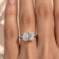 Verlobungsring Weißgold 585 mit Diamanten I TOI ET MOI