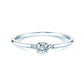 Verlobungsring Platin 950 mit Diamanten I VIVID PETITE