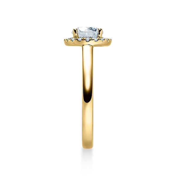 Gelbgold Ring Diamant 