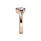 Verlobungsring Rosegold 750/- 18k mit Diamant ab 0.50ct | EVAMORE